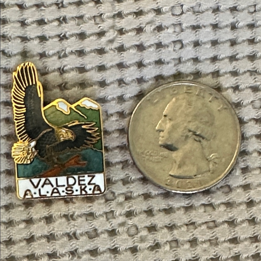 Valdez Alaska Pin - Picture 3 of 3
